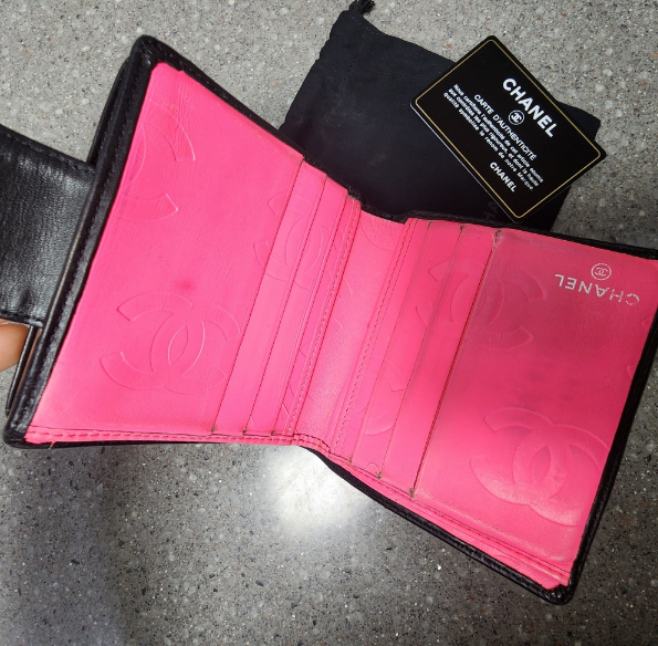 정품 샤넬반지갑
