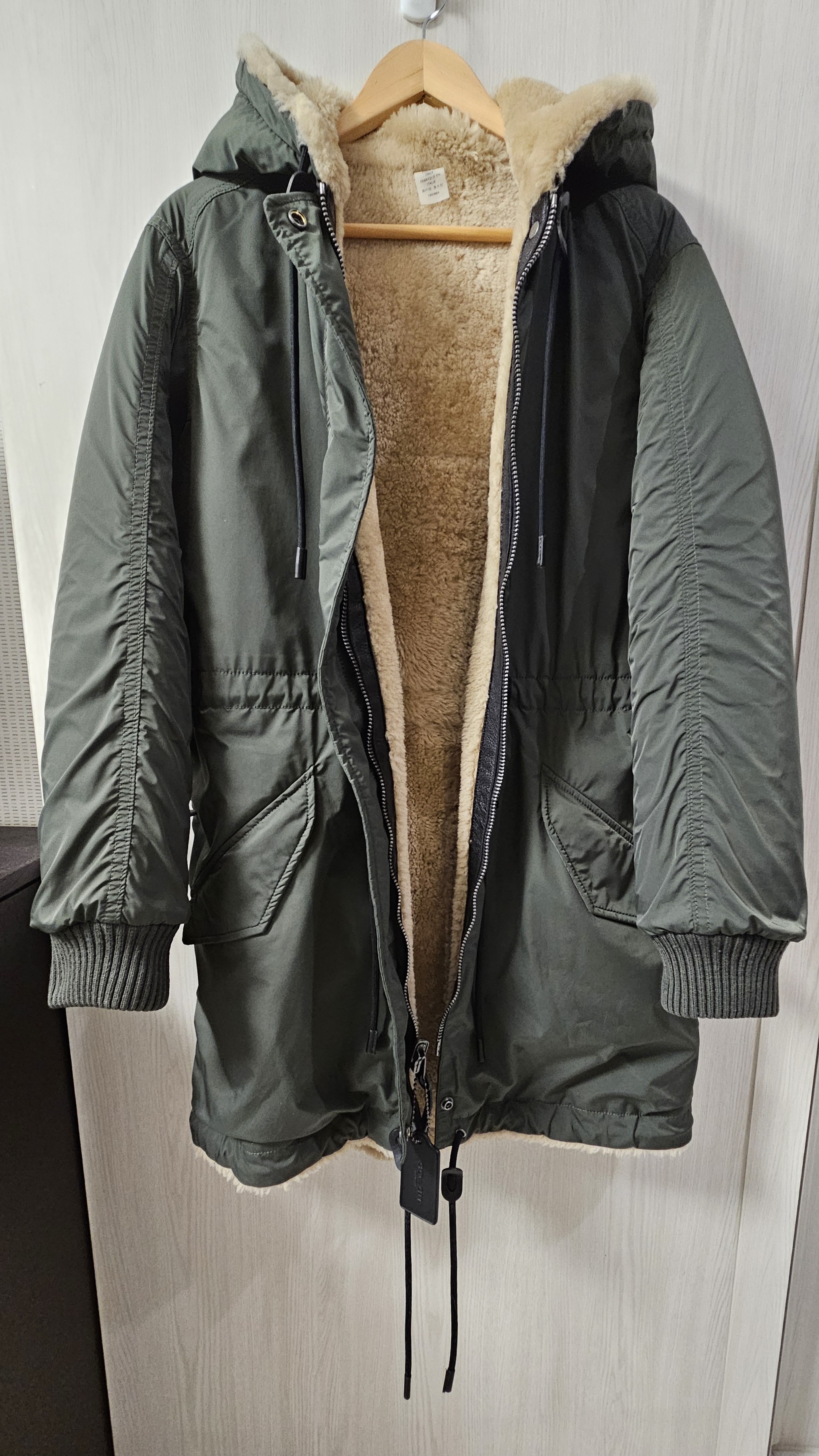 코치 양털 자콋