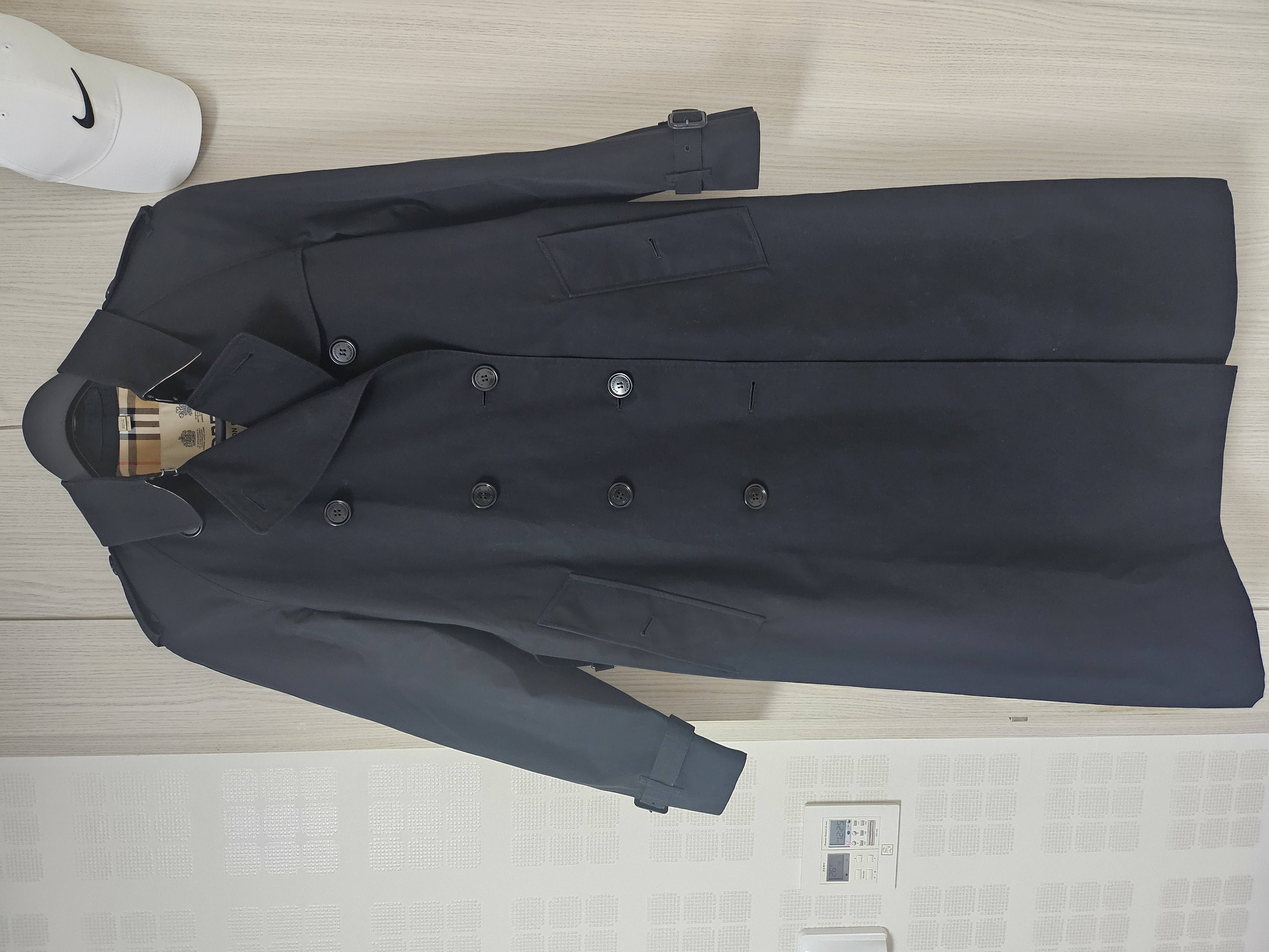 버버리 트렌치코트 블랙