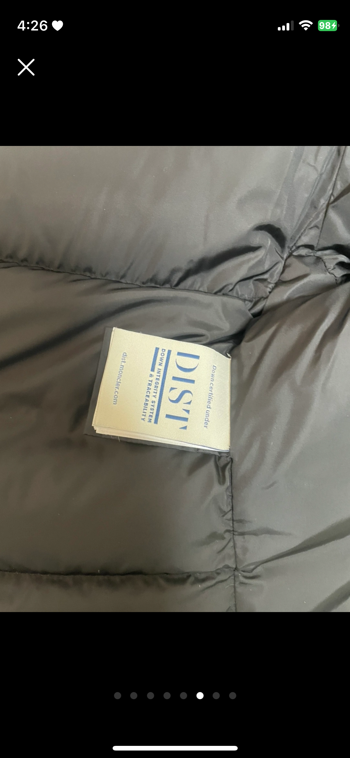 정품) 여성 몽클레어 클로에 패딩