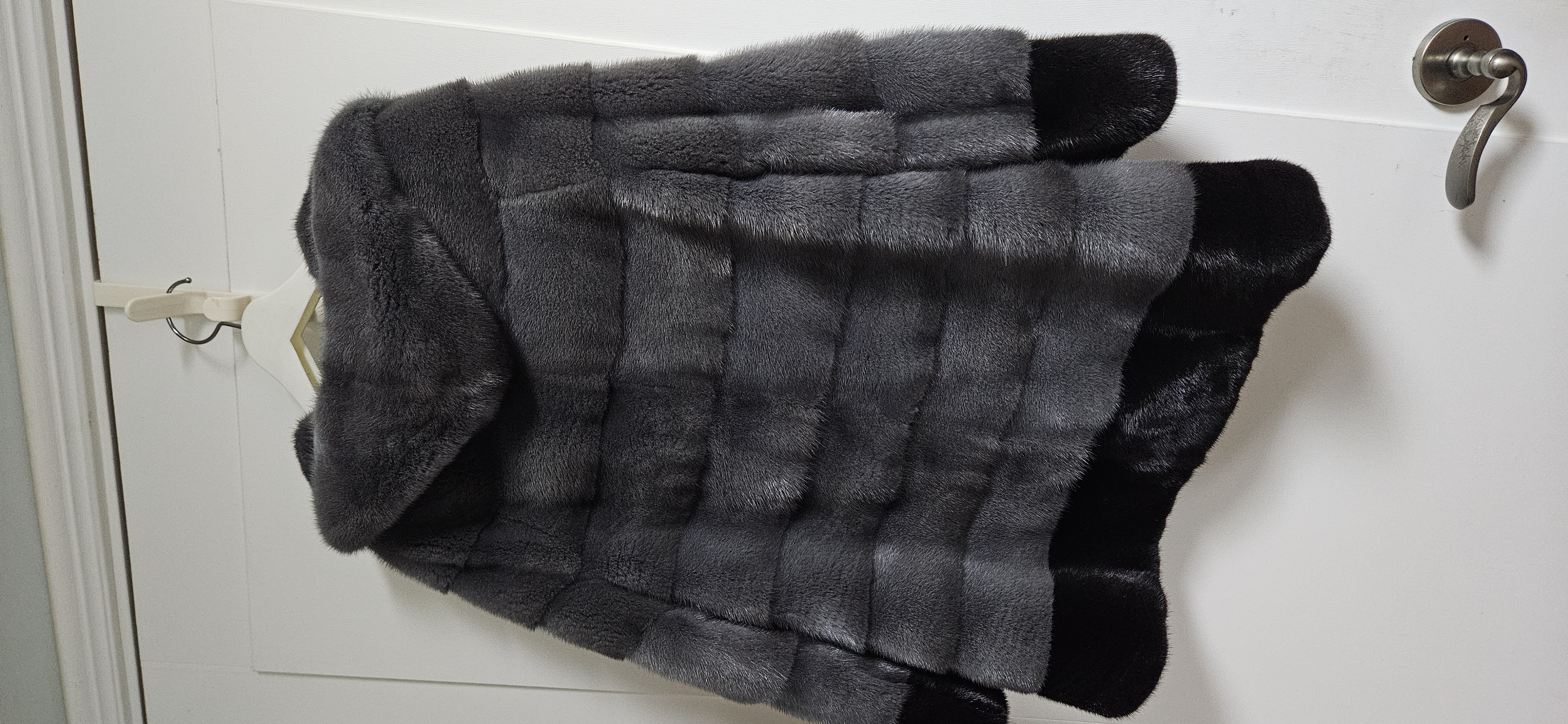 리얼밍크반코트