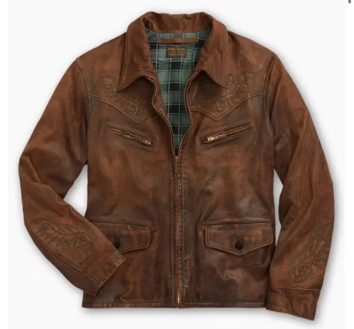 [M]더블알엘 웨스턴 레더자켓