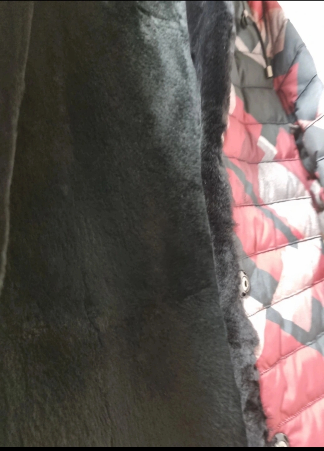 이동우 컬렉션 천연모피롱패딩