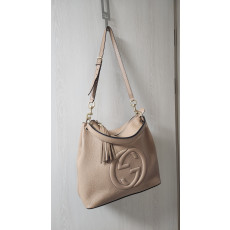 구찌 가방 소호 테슬 호보백 베이지 숄더백 토트백