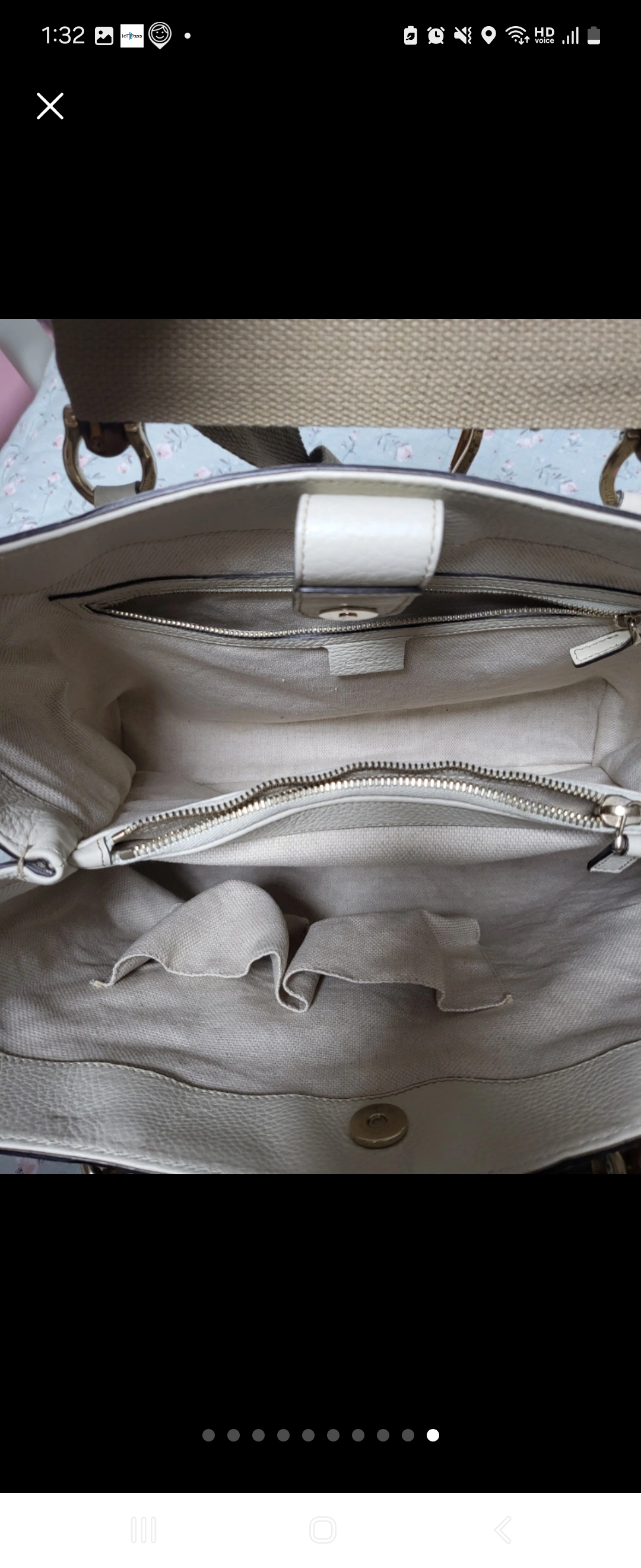 구찌뱀부 토트백