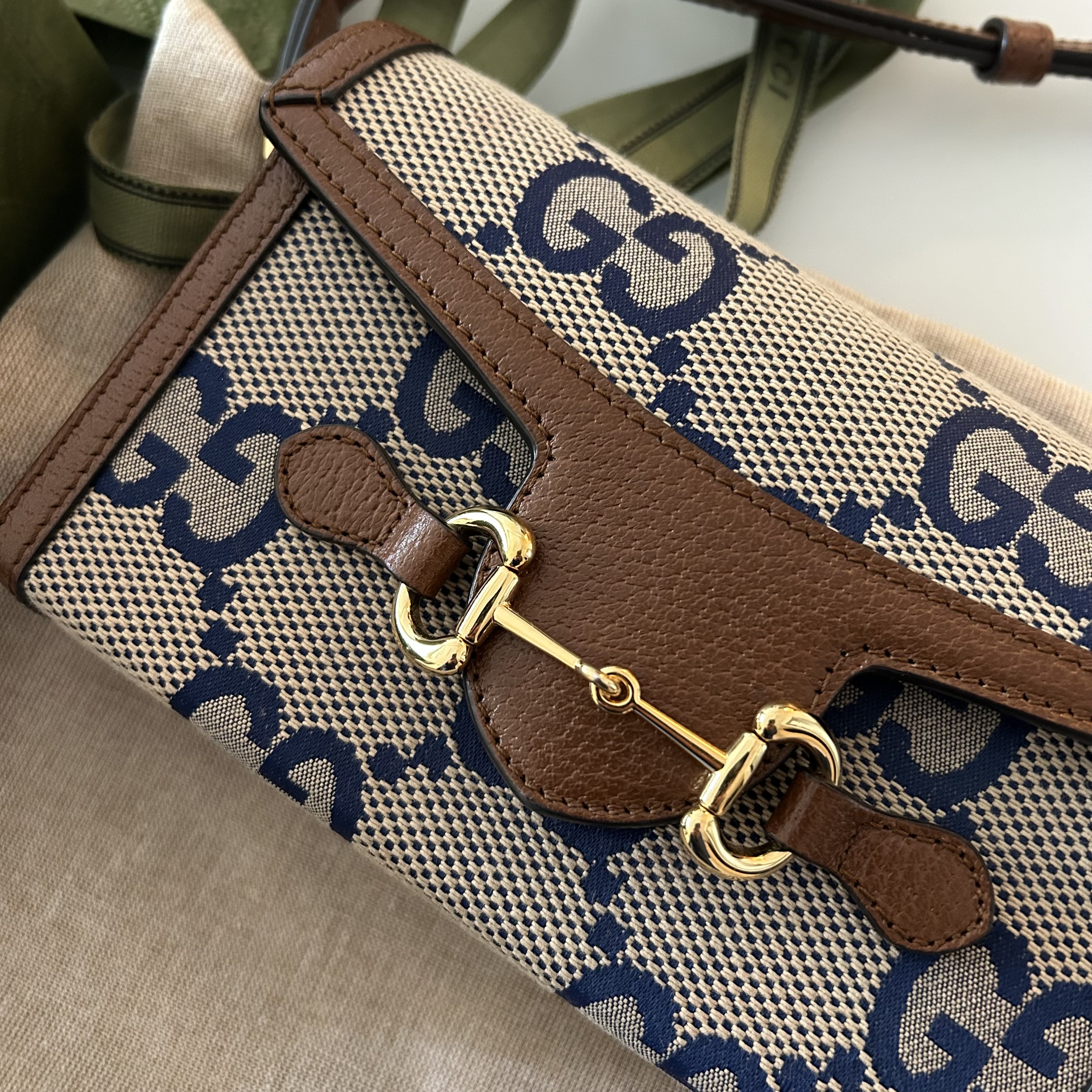 구찌 홀스빗 1955 미니백 코리아익스클루시브