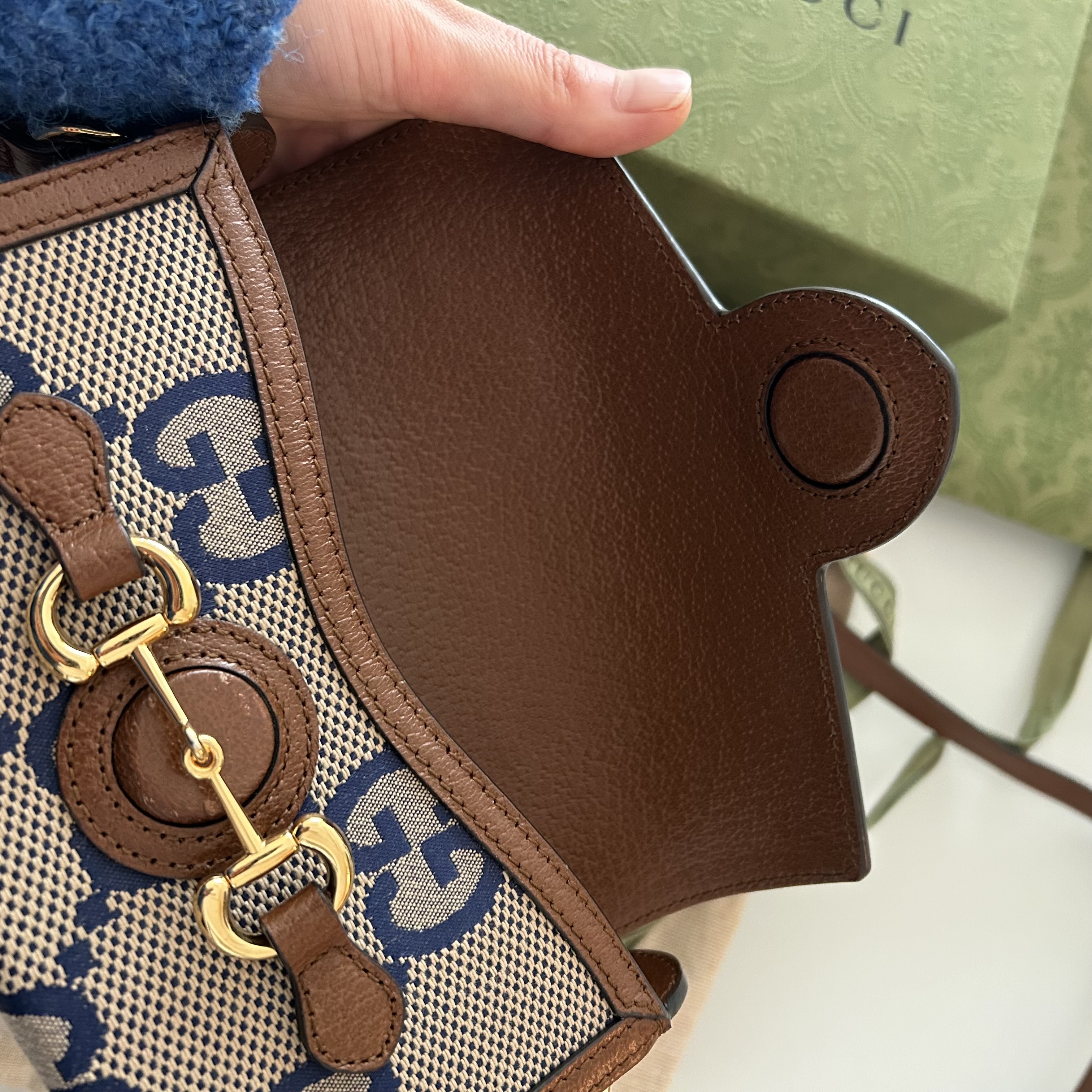 구찌 홀스빗 1955 미니백 코리아익스클루시브