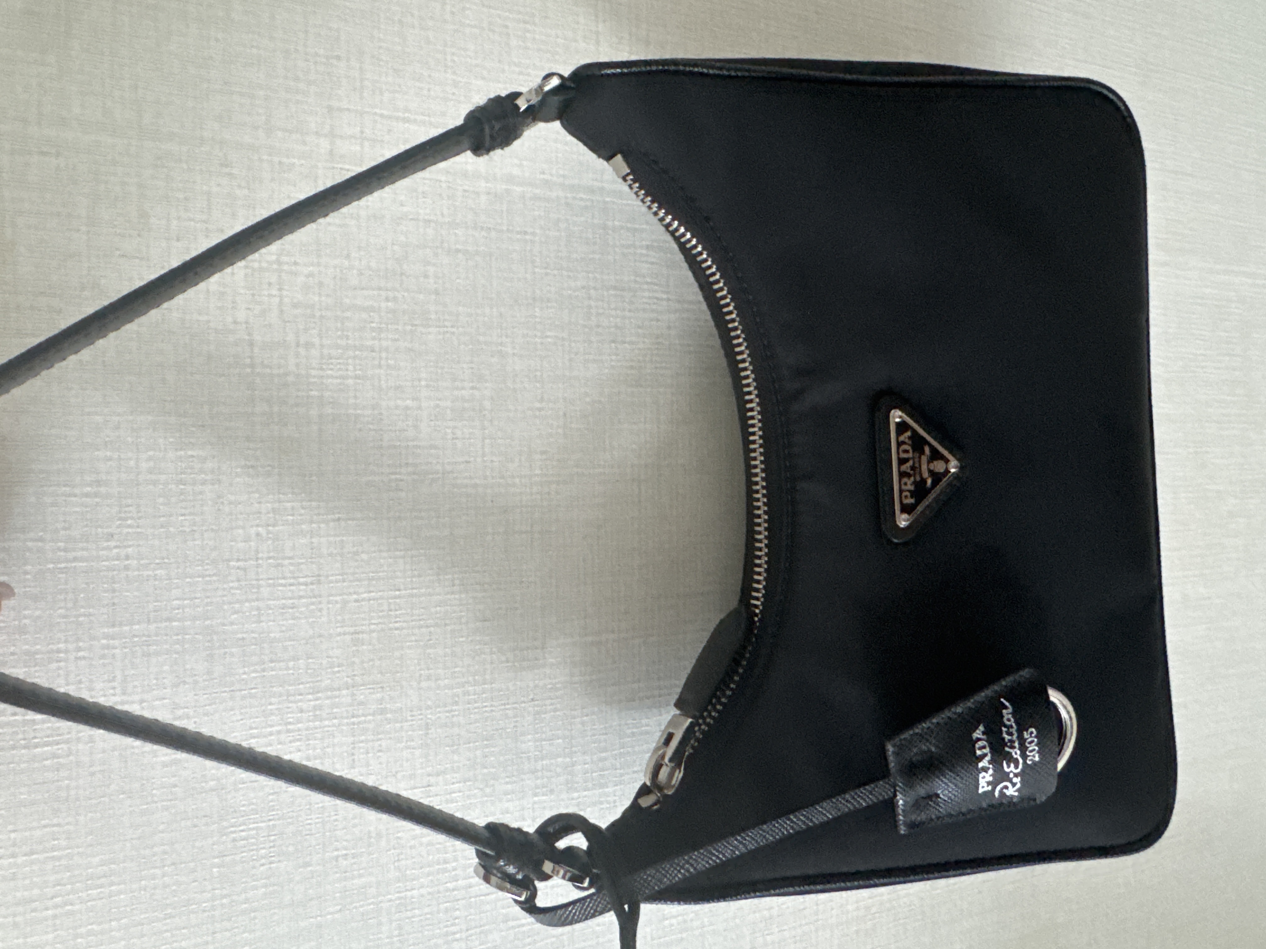 프라다리에디션2005미니백