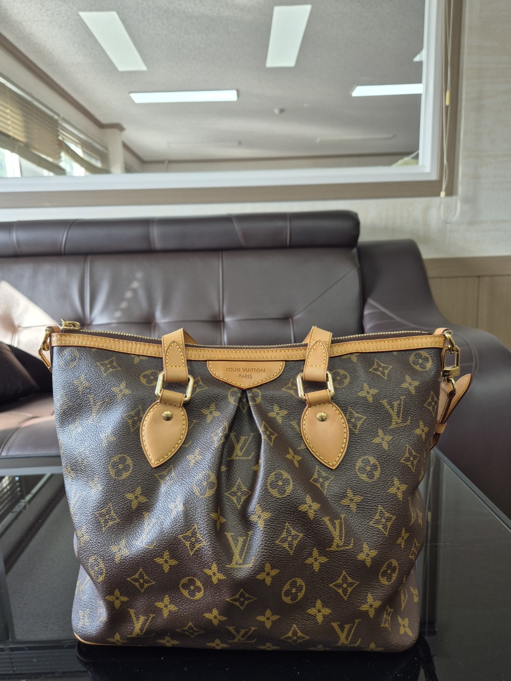 깨끗한 루이비통 팔레르모 PM 루이비통가방