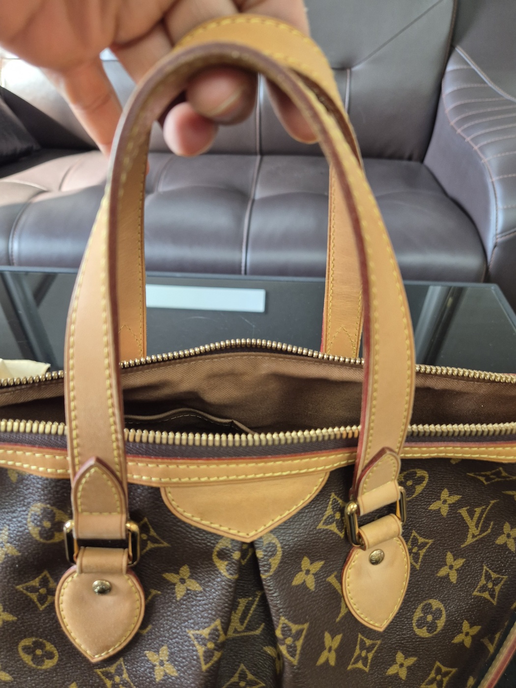 깨끗한 루이비통 팔레르모 PM 루이비통가방