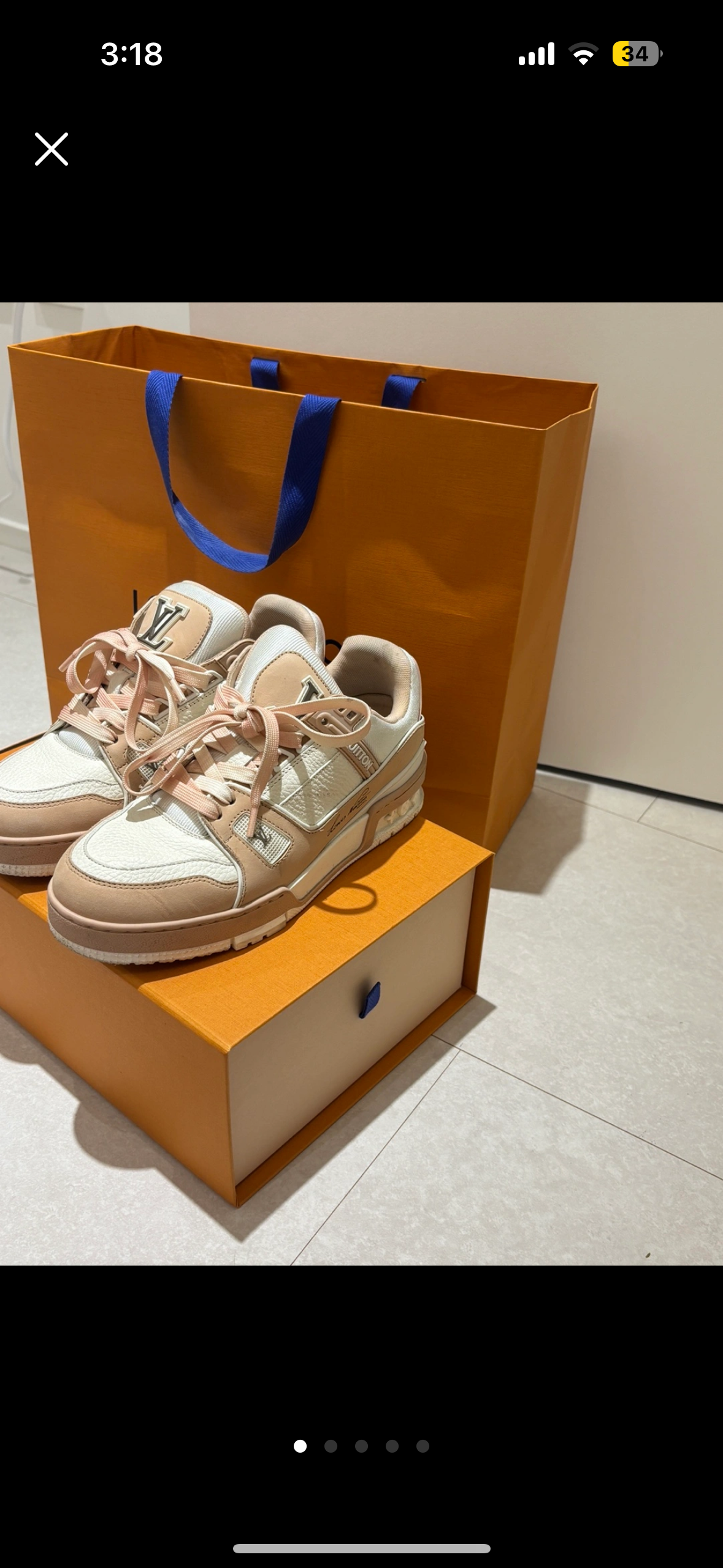 루이비통 스니커즈