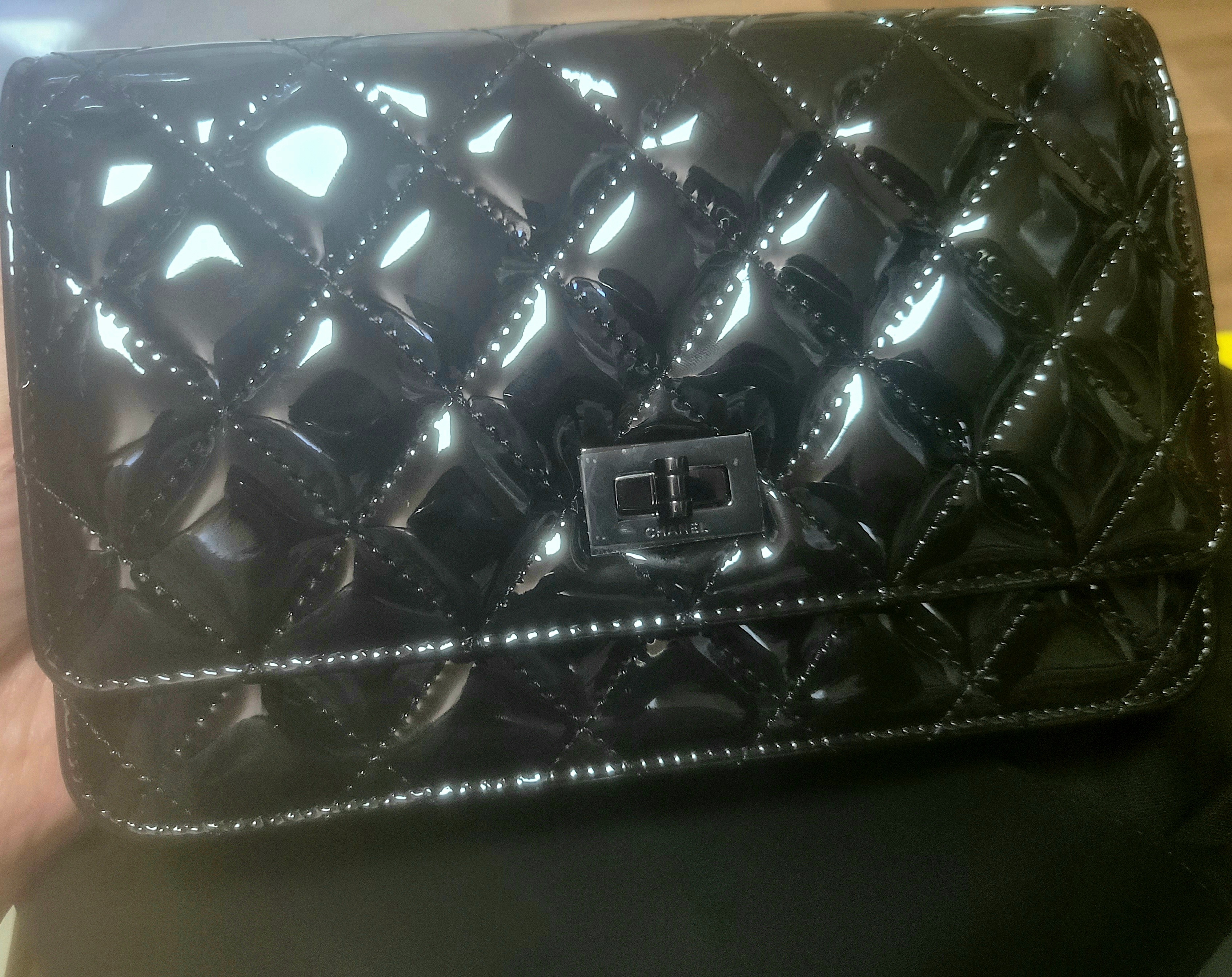 샤넬 2.55 페이던트 woc