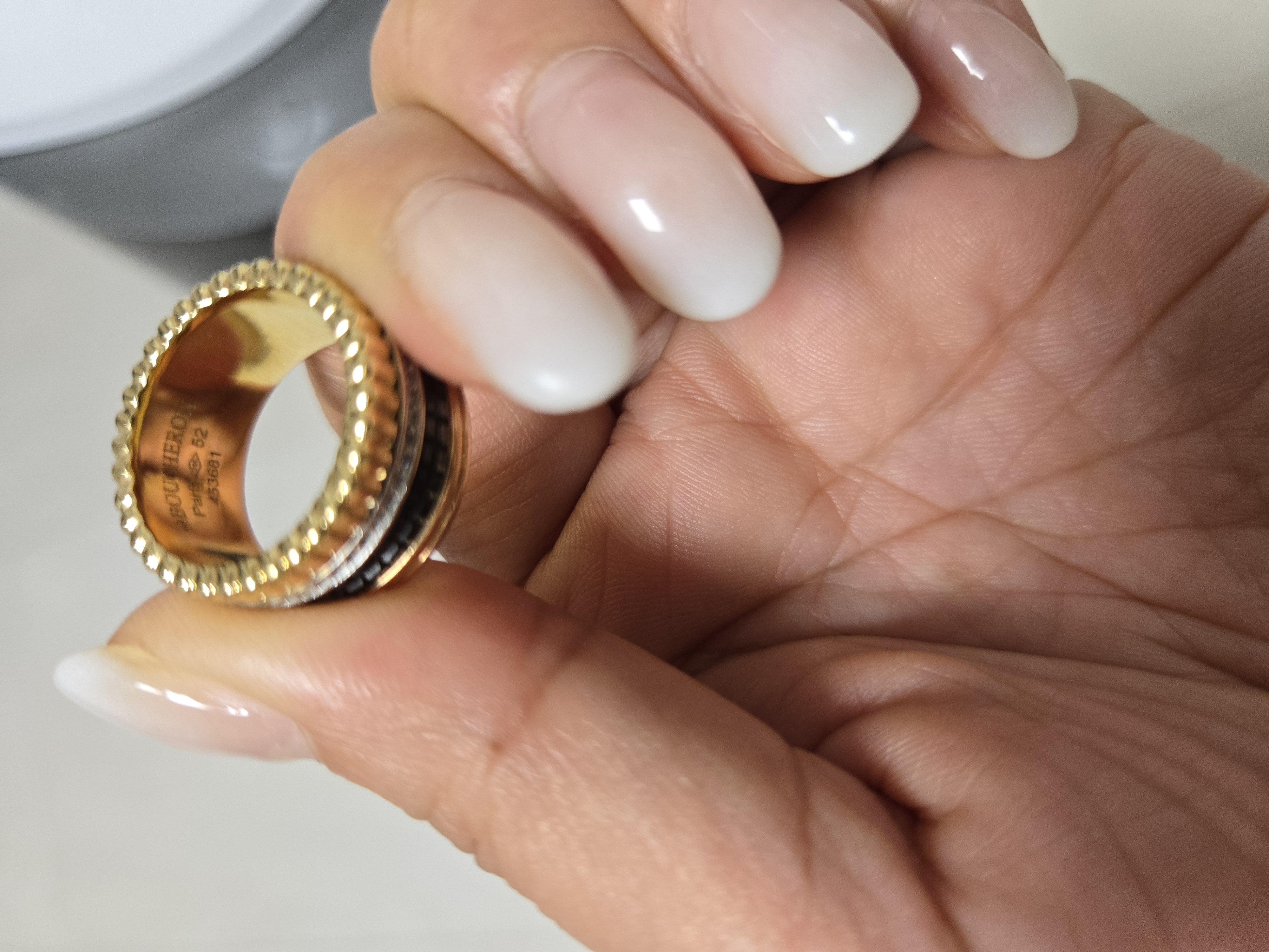 박미영님 18k부쉐론 맞춤반지